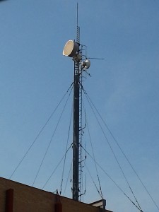 Antena en las azoteas